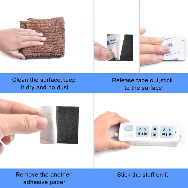 10/20Pcs 슈퍼 강한 양면 접착 폼 패드 홈 오피스 액세서리에 대 한 여분의 강력한 양면 접착 테이프