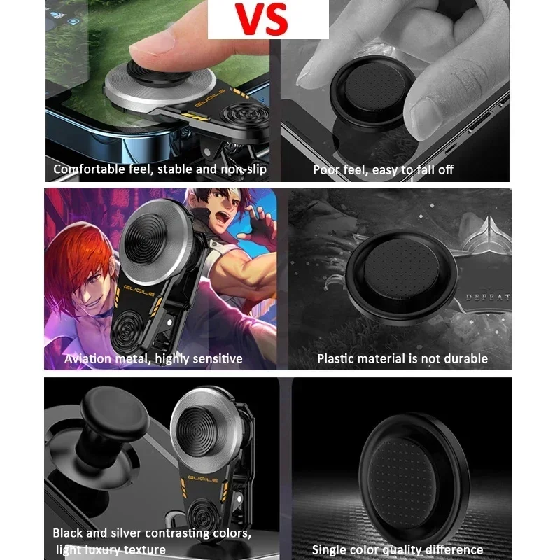 X1 범용 휴대 전화 360도 외부 조이스틱 게임 걷기 FPS 안드로이드 IOS PUBG ABS 게임 액세서리 이동