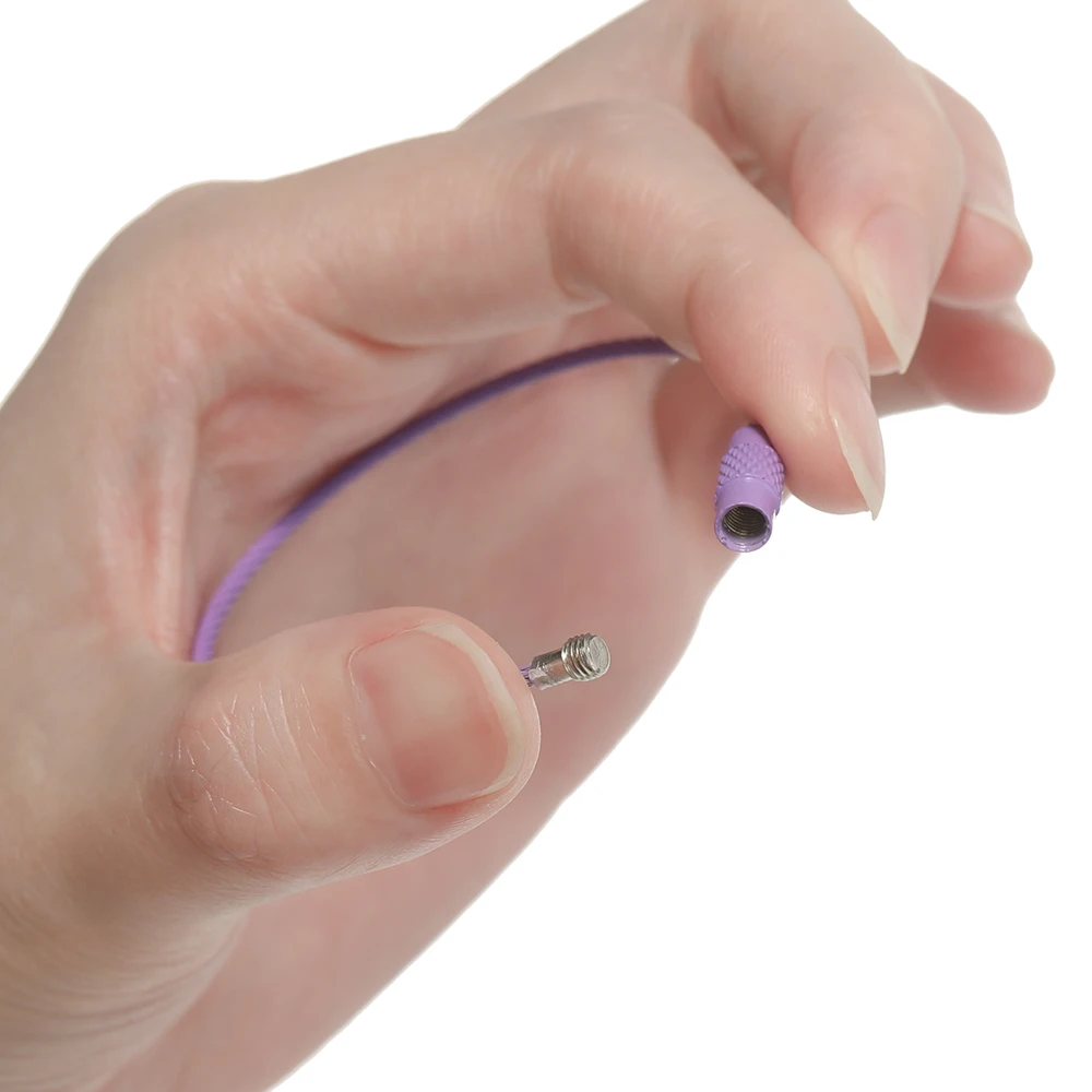 10 개/몫 50mm 철 열쇠 고리 다채로운 키 체인 반지 보석에 대 한 나사 잠금 키 체인 만들기 DIY 결과