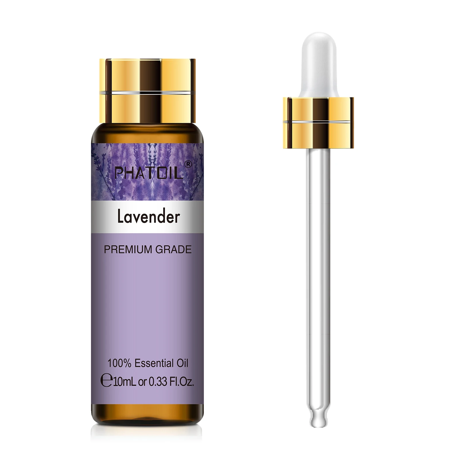 드롭퍼 라벤더 유칼립투스 바닐라 퓨어 내추럴 에센셜 오일 로즈 자스민 일랑 일랑 디퓨저 아로마 오일 10ML