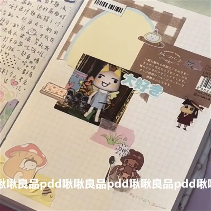 레트로 만화 Doro 고양이 컷 필름 핸드백 스티커 DIY 콜라주 Goo 전화 케이스 태블릿 스티커 Toro Early Style