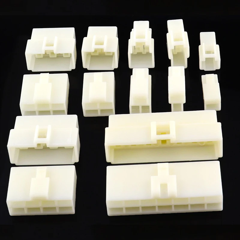 1 세트 6.3mm 1/2/3/4/6/8/12P/14 핀 자동차 6.3 전기 와이어 커넥터 남성 여성 케이블 터미널 플러그 키트 ebike car