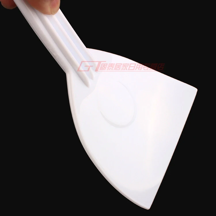 케이크 나이프 플라스틱 스크레이퍼, 버터 반죽 커터, DIY 베이킹 주방 도구, 소프트 스크래치 보드, 초콜릿 삽, 삼각형