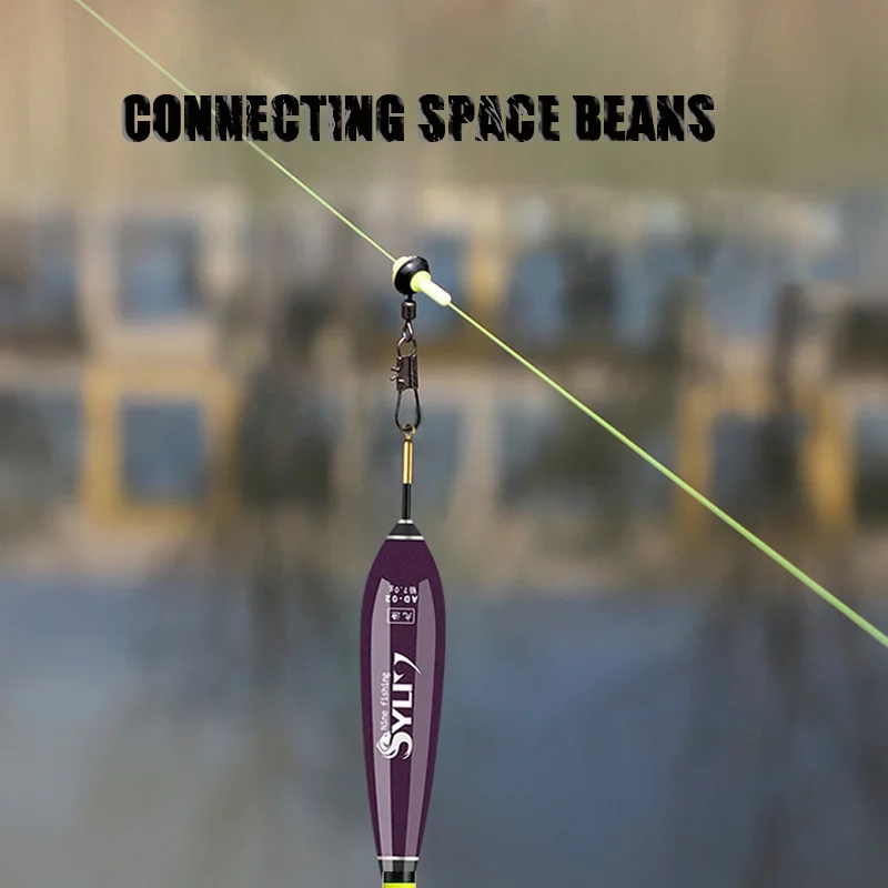 새로운 2피스 짧은 발 바위 낚시 플로트 5.2MM 야간 조명 플로트 감지 색상 변경 꼬리/일정한 밝기 꼬리 옵션