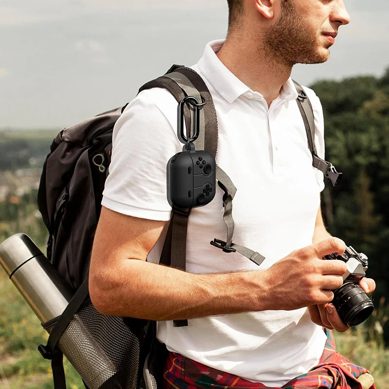 에어팟 이어폰 케이스, 귀여운 만화 3D 게임 패드 실리콘 충격 방지 박스 커버, 에어팟 4 2024, 에어팟 1, 2, 3, 2021, 에어팟 프로 2