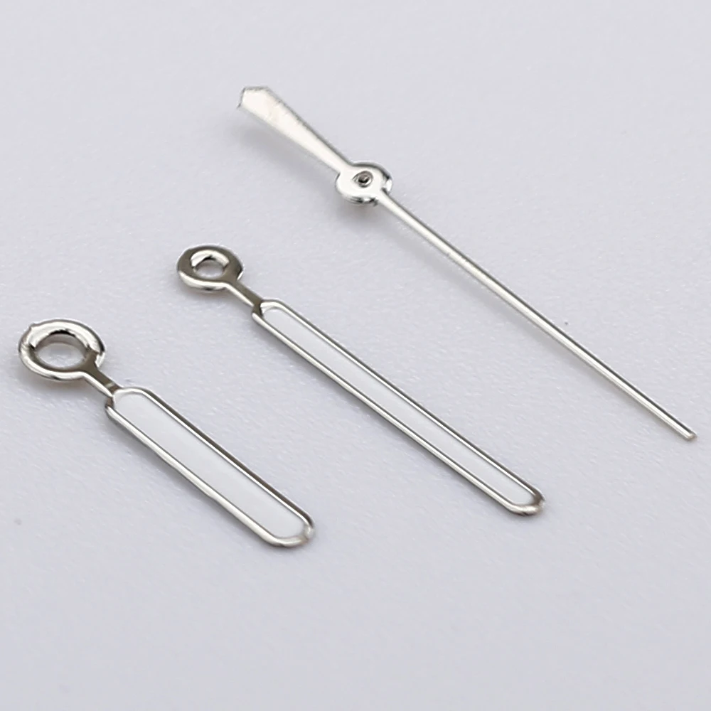 Aiguille NH35 손 세트 로즈 골드 실버 시계 손 NH34 NH35 NH36 Nh35 노틸러스 손 시계 포인터에 대한 녹색 빛나는