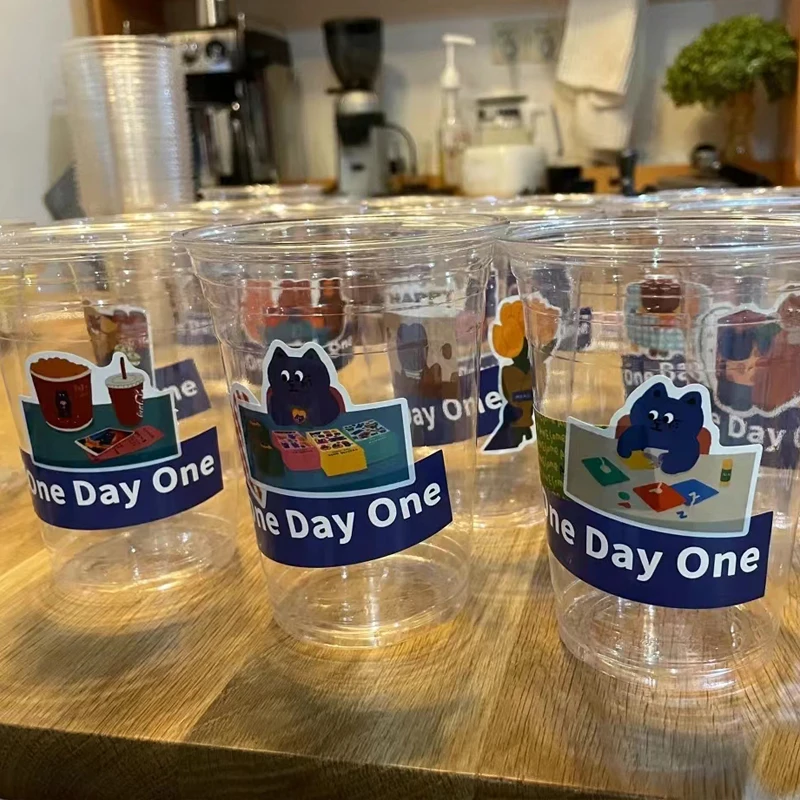 PVC 비닐 로고 만화 디자인 브랜드 장식 노트북 컷 맞춤형 방수 스티커, 비즈니스용 광택 필름