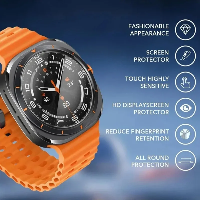 삼성 갤럭시 워치 47mm 40mm 44mm 45 46 43 42mm 프리미엄 강화유리 액정 보호필름 갤럭시 워치 울트라 8 7 6 5 4