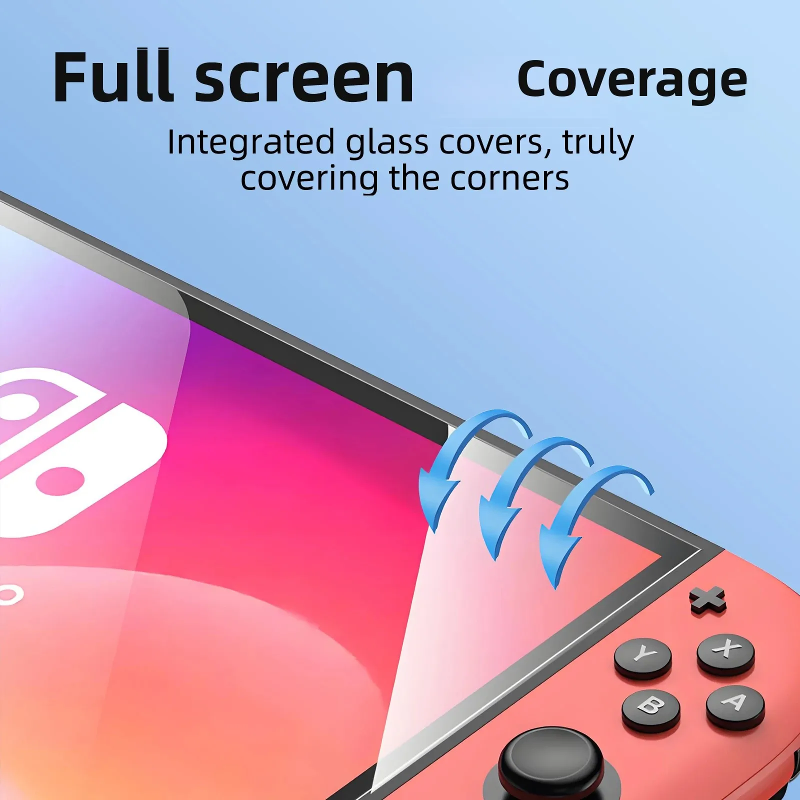 Nintendo Switch 2 2025 용 화면 보호기 9H 강화 유리 Switch2 긁힘 방지 및 버블 프리 설치 키트 액세서리