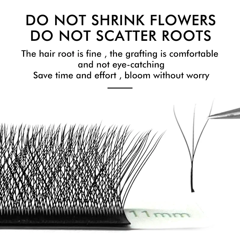 NATUHANA 3D-W 모양 속눈썹 연장 아이 메이크업 도구