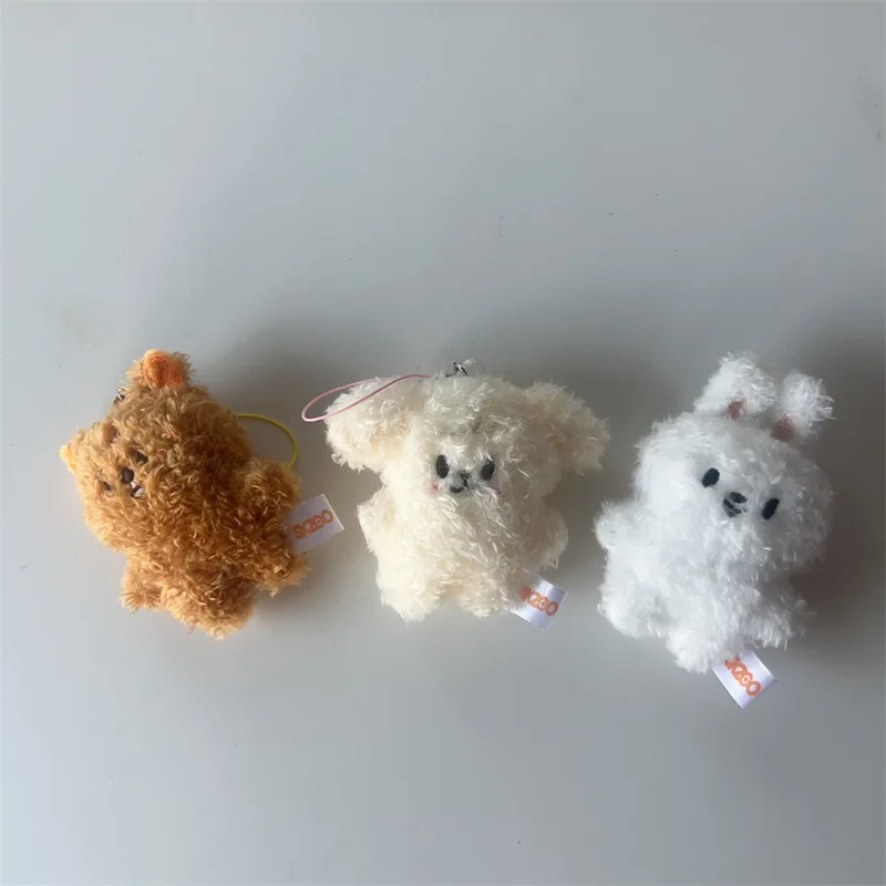 Staykids SKZ 미니 키 체인 펜던트 새로운 SKzoo FM 필드 주 5cm 플러시 만화 귀여운 펜던트 어린이 생일 장난감