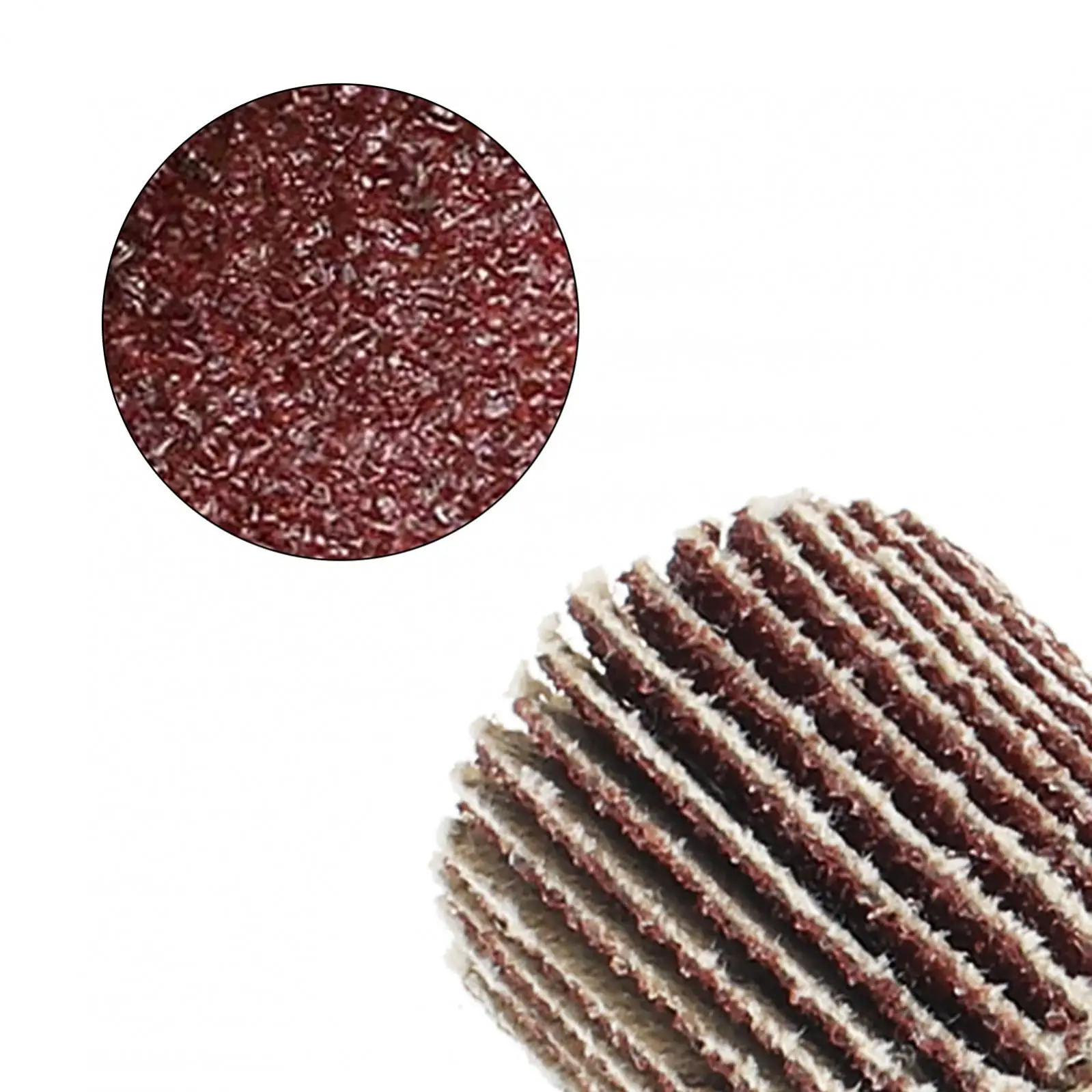 알루미늄 입자 플랩 휠 샌딩 페이퍼 플랩 휠, 녹 제거 디버링 연삭 연마 플랫, 80 그릿