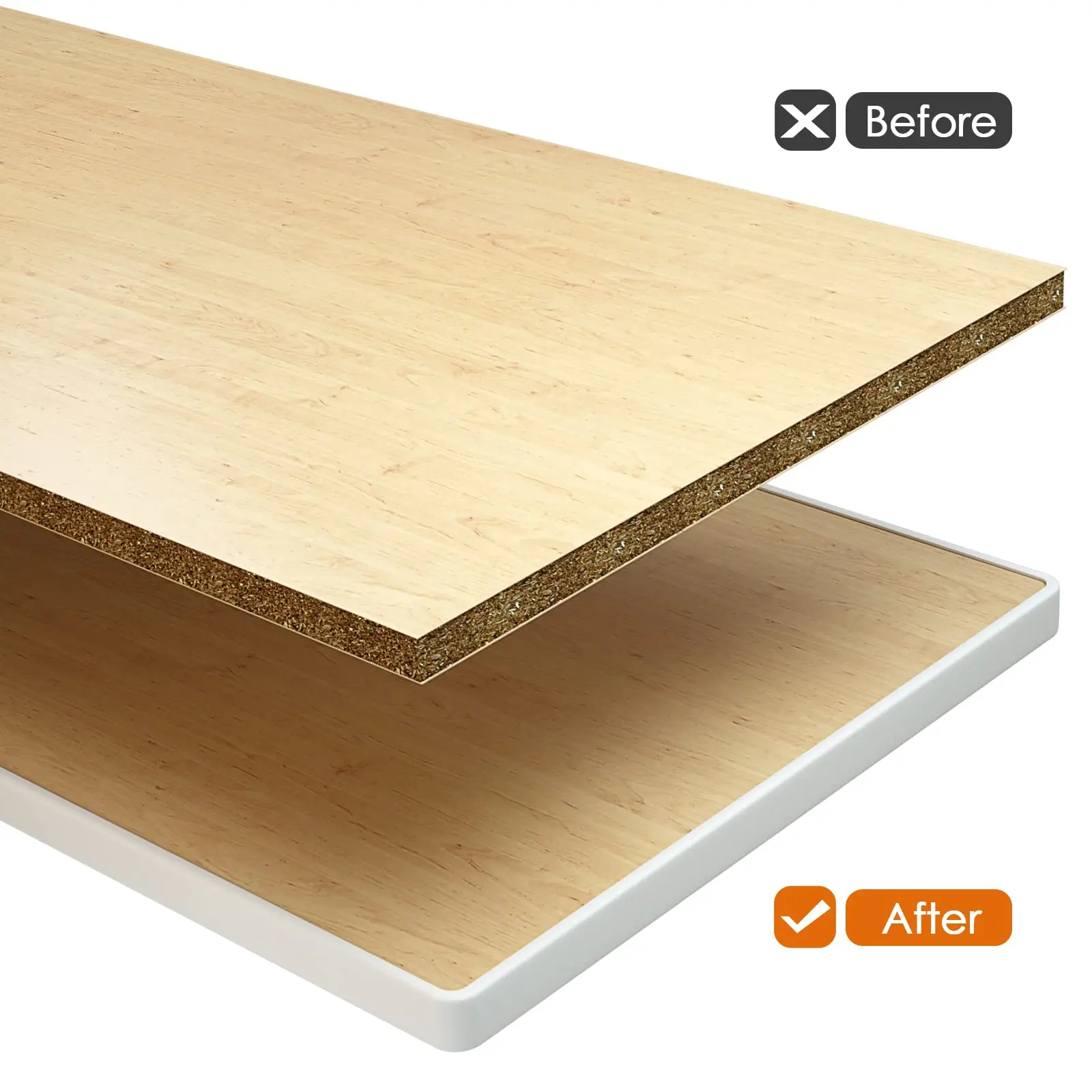 5M U 자형 엣지 밴딩 스트립 가구용 자체 접착 엣지 보호대 TPE 베니어 코너 및 엣지 안전 가드 테이블 캐비닛