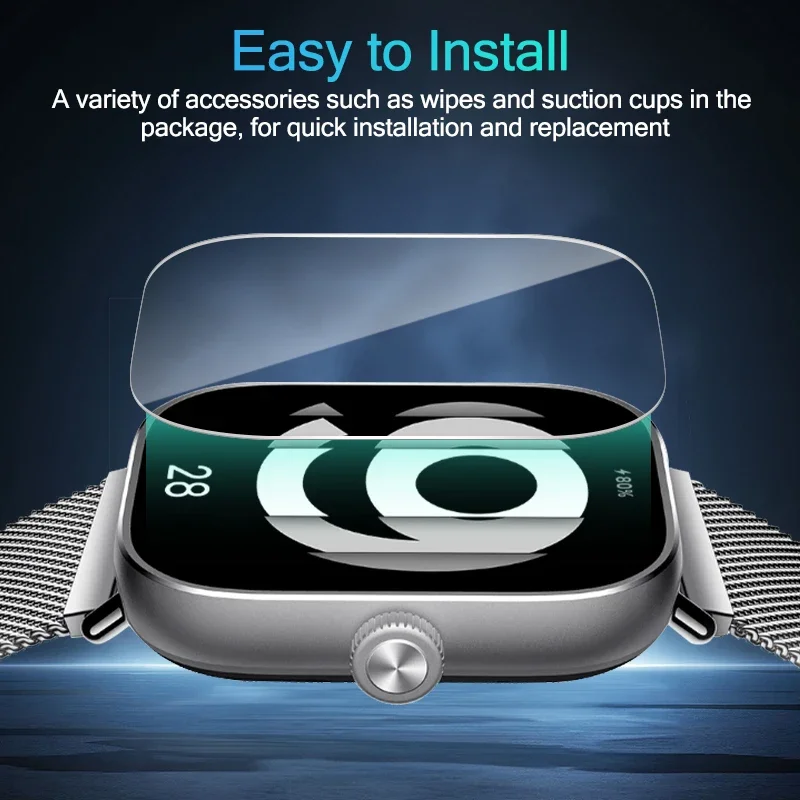 Xiaomi Redmi Watch 4 용 강화 유리 Mi Redmi Watch 4 Prottiecve Film 용 스마트 시계 HD 화면 보호기 안티 스크래치