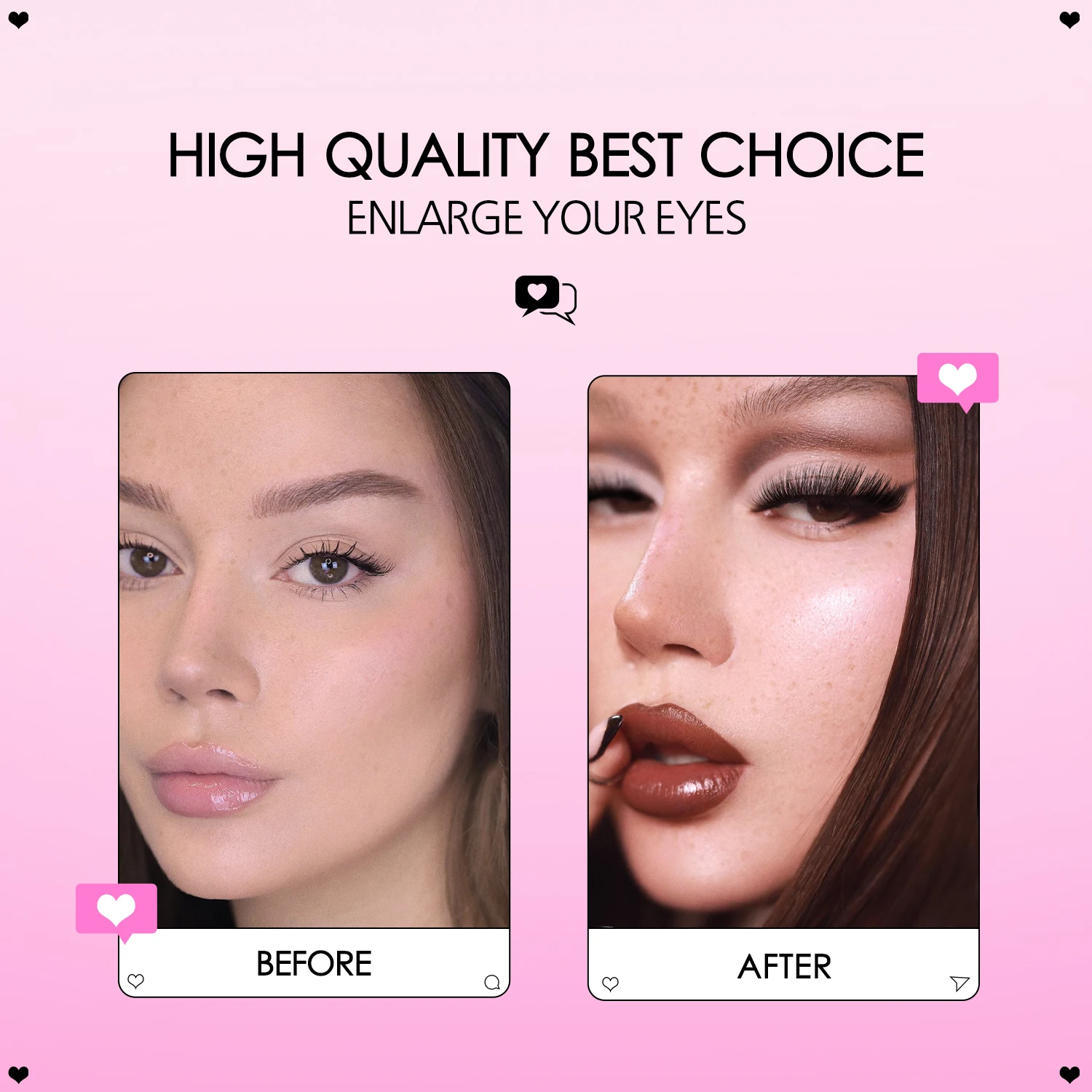 WOSHEER 속눈썹 클러스터 키트 푹신한 개별 속눈썹 래쉬 본드 및 씰 및 리무버 가짜 밍크 속눈썹 속눈썹 연장 DIY