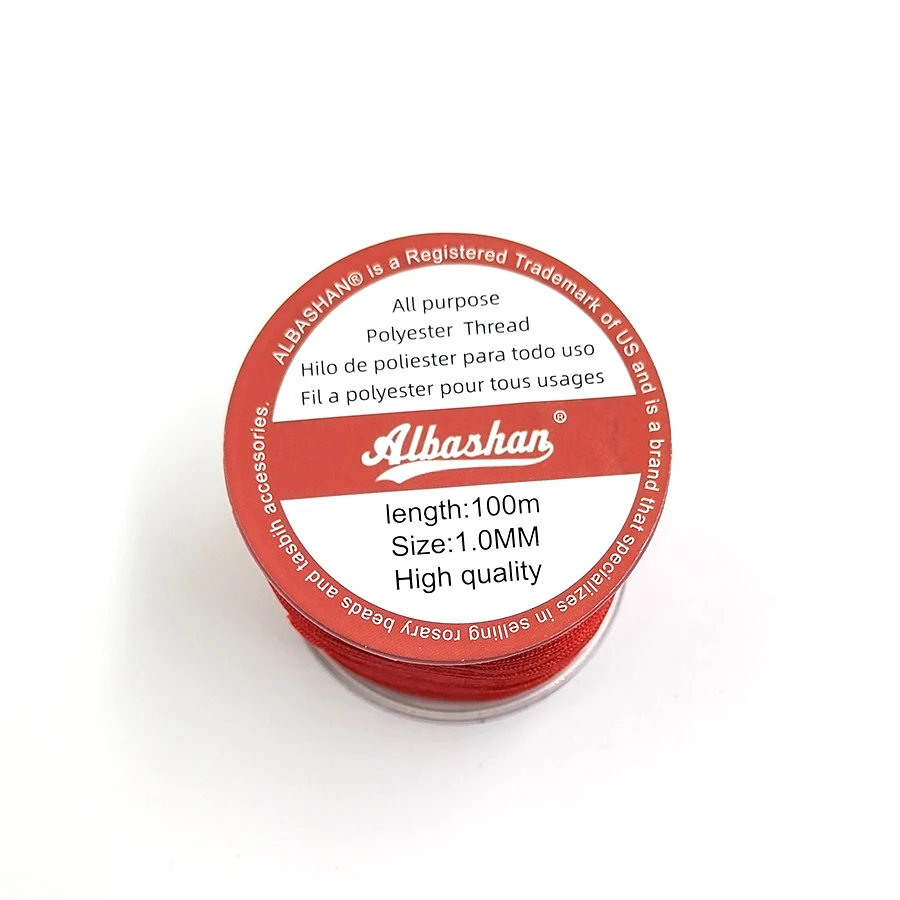 나일론 tasbih 비즈 스레드 라인 강력한 고품질의 수제 스레드를 깨고 하드