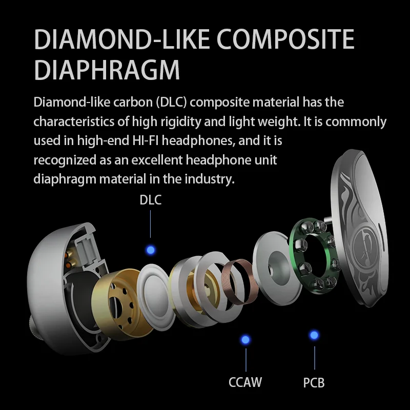 주린니아오 청루안 Z4 인이어 메탈 헤드폰 HiFi 사운드 노이즈 캔슬링 (음악 및 게임, 학생 및 사무용)