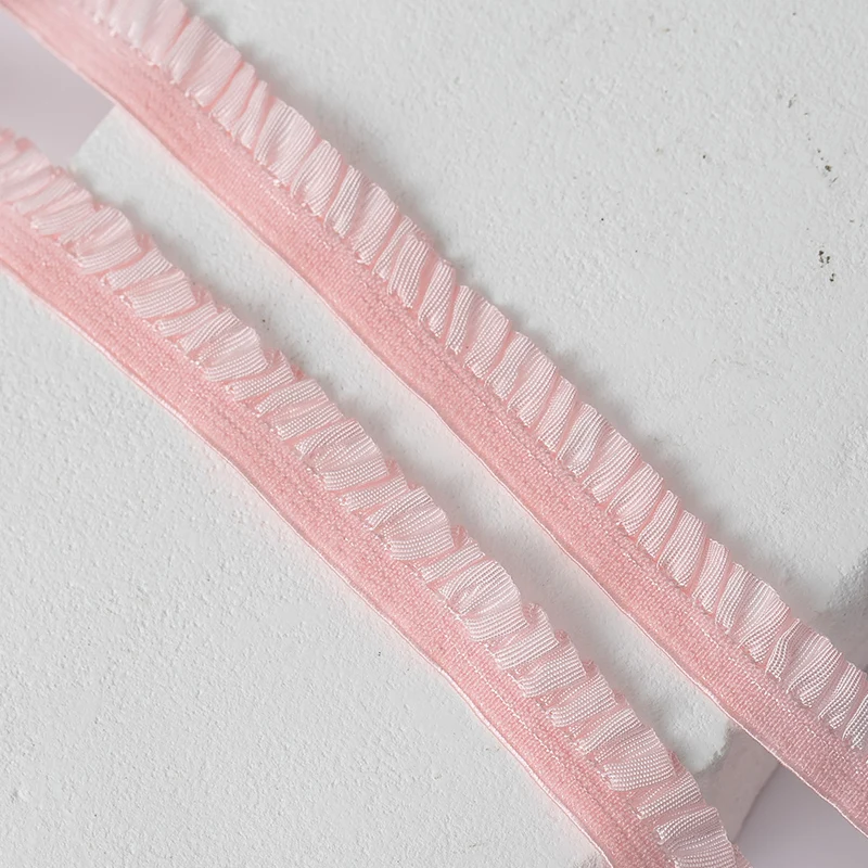 5 미터 파티 드레스 장식 의류에 대 한 탄성 레이스 트림 리본 DIY 공예 용품 바느질 고품질 봉 제 직물