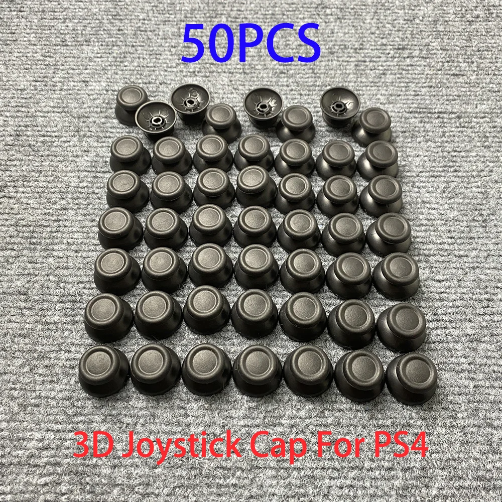 PS4 PS5 아날로그 커버 용 10-100Pcs 소니 플레이 스테이션 4 PS4 컨트롤러 용 3D 쉘 엄지 스틱 조이스틱 썸 스틱 버섯 캡