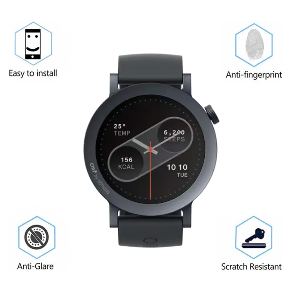 CMF Watch Pro 2 용 강화 유리 Smart Watch HD 화면 보호기 cfm Watch Pro 2 Prottiecve 필름 액세서리 용 스크래치 방지