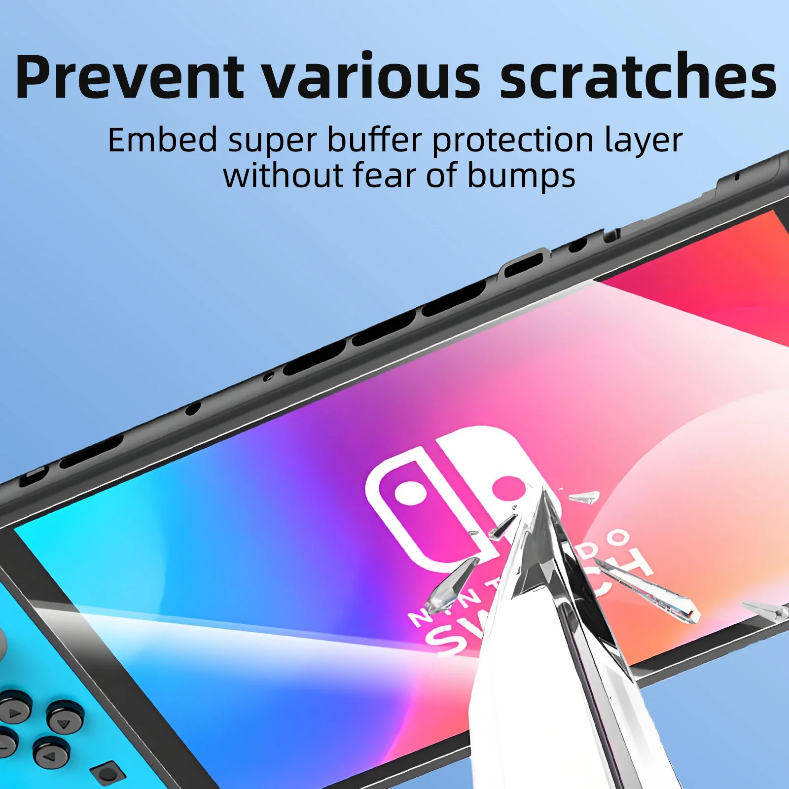 Nintendo Switch 2 2025 용 화면 보호기 9H 강화 유리 Switch2 긁힘 방지 및 버블 프리 설치 키트 액세서리