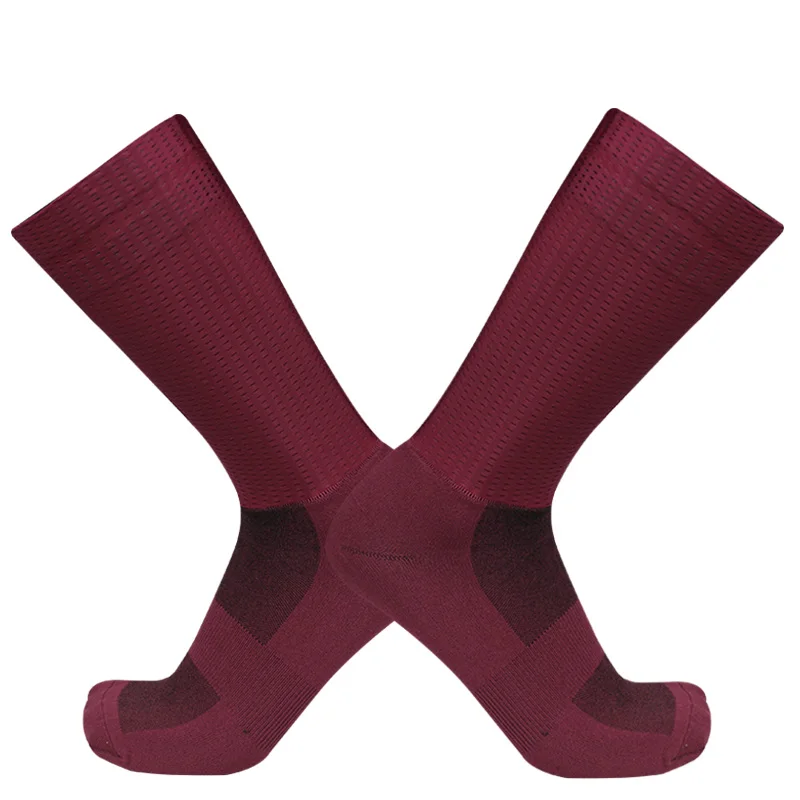 젤 여름 에어로 자전거 팀 사이클링 양말, 실리카 미끄럼 방지 통기성 프로 레이싱 스포츠 양말, 남녀공용, 신제품