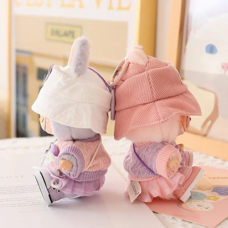 Labubu 인형 옷 Tulle 스커트 세트 17cm Ropa Labubu 인형 액세서리 용 세련된 복장 교체