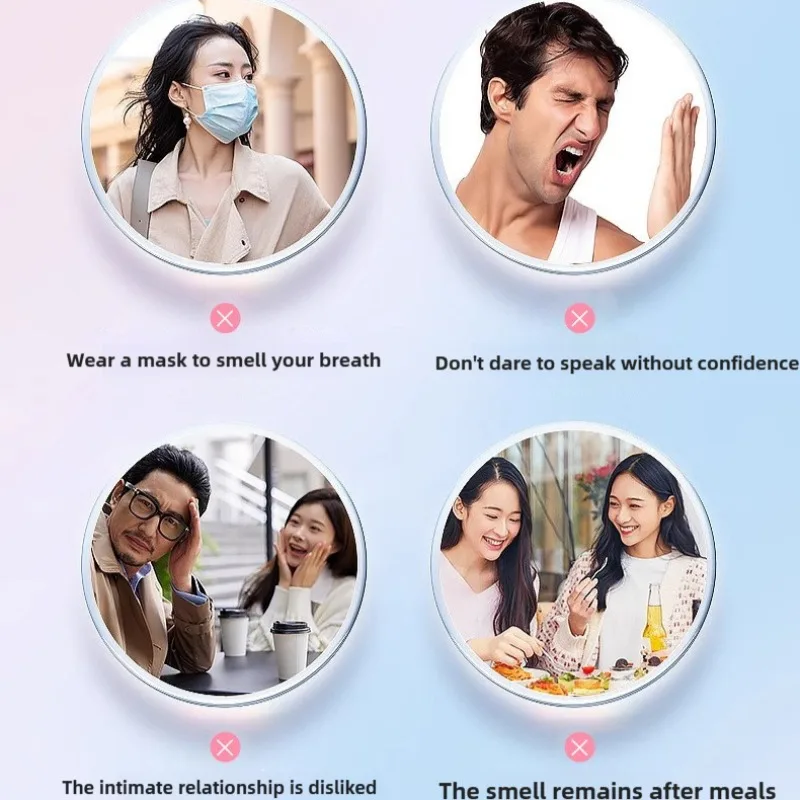 20ml 오래 지속되는 구강 청결제 스프레이 과일향 구강 스프레이 구취 제거 휴대용 구취 제거 상쾌한 구강 관리 도매