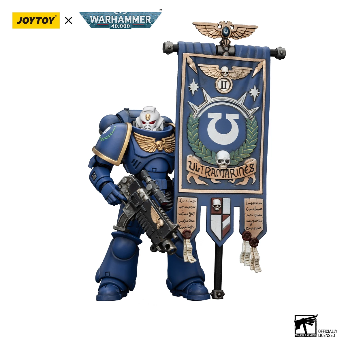 [재고 있음] JOYTOY Warhammer 40K 1/18 액션 피규어 Ultramarines Titus Victrix Guard Guilliman 애니메이션 모델 장난감 선물