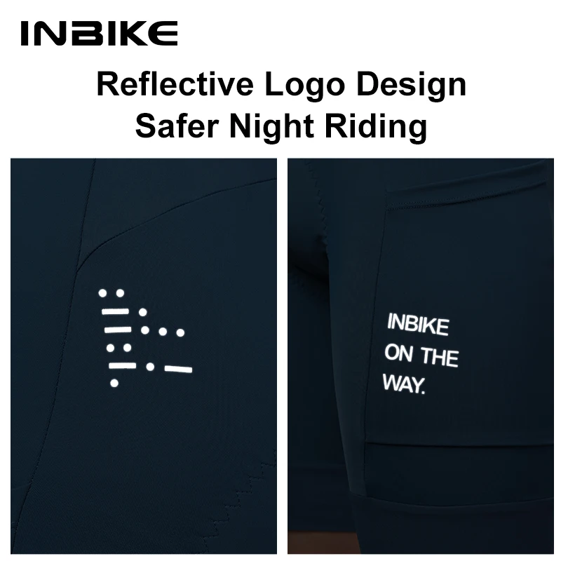 INBIKE Pro 여름 남성용 사이클링 반바지 자전거 바지 충격 흡수 사이클링 의류 Mountain Road Bike Tousers With Pocket