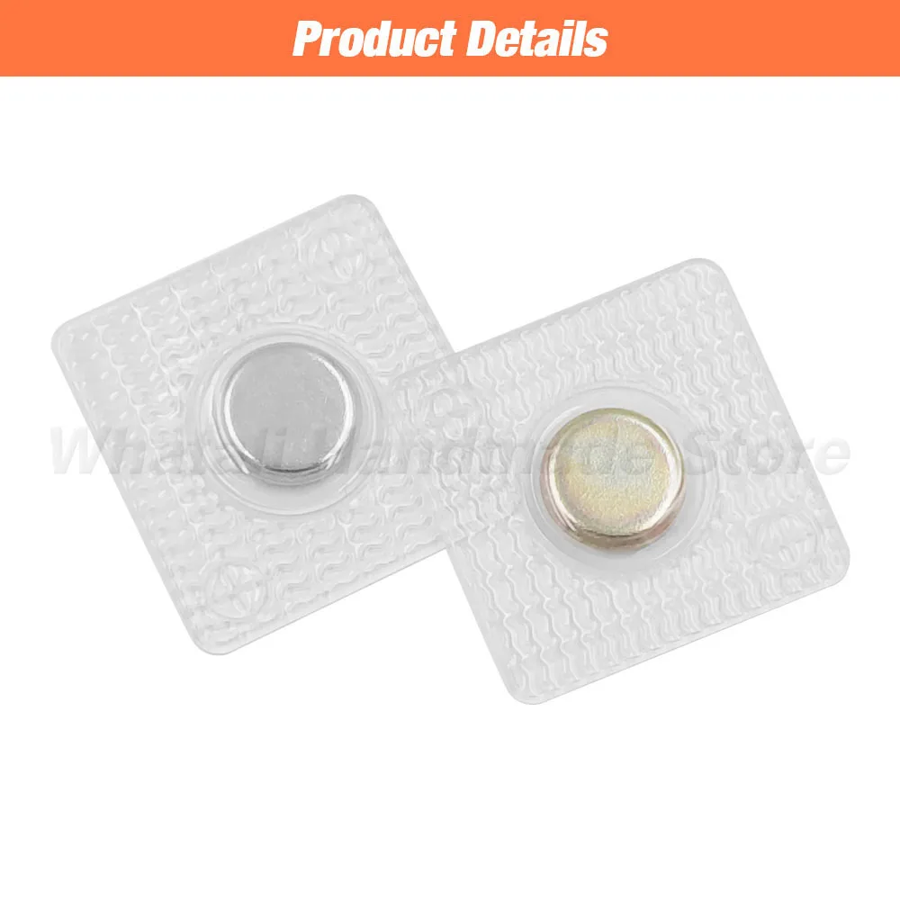 5 쌍 PVC 보이지 않는 숨겨진 금속 강력한 자기 스냅 버튼 보이지 않는 바느질 자석 자석 패스너 핸드백 의류