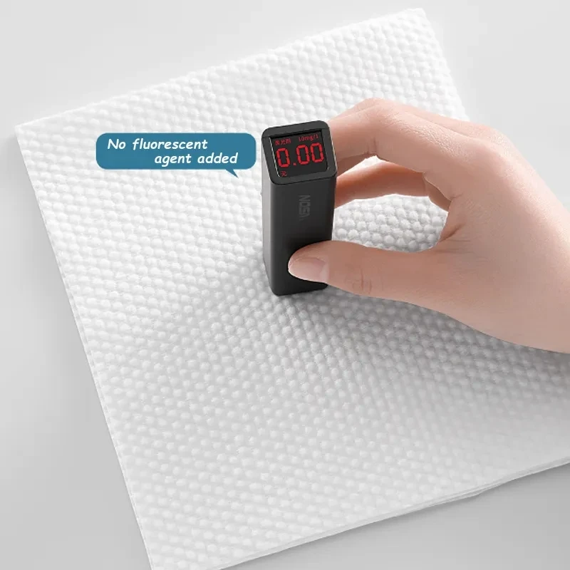 1 가방 두꺼운 일회용 페이스 타올 100 코튼 부드러운 패브릭 여행 클렌징 드라이 웨트 메이크업 리무버 펄 코튼 재사용 가능