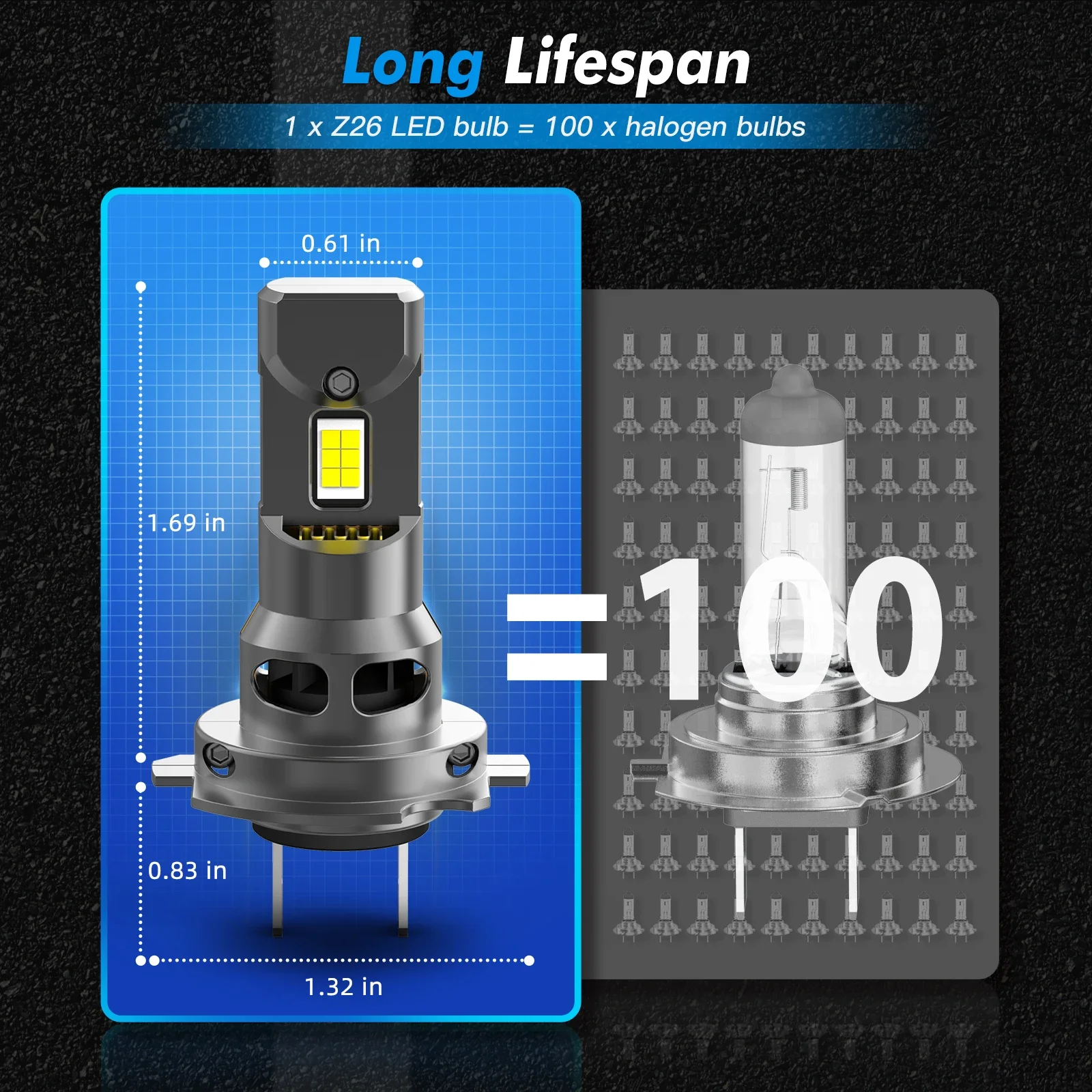 BEVINSEE H7 LED 헤드라이트 전구 70W 12000LM 무선 터보팬 H4 H11 H1 CANBUS 미니 자동 다이오드 램프 HB3 9005 HB4 9006 안개등