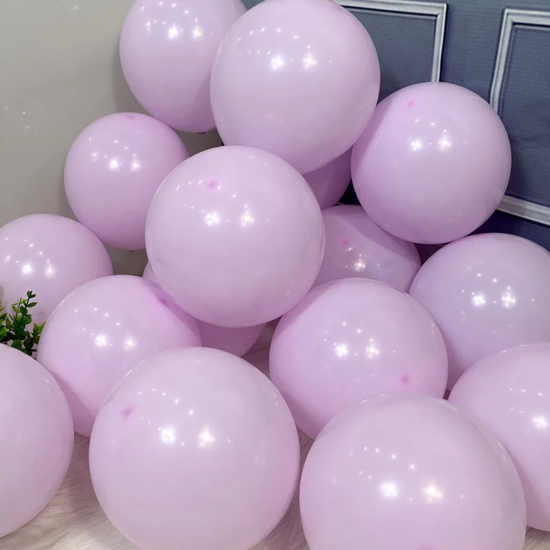 마카롱 컬러 파스텔 캔디 풍선 생일 웨딩 아이 장난감 장식 풍선 헬륨 풍선 베이비 샤워 에어 글로브