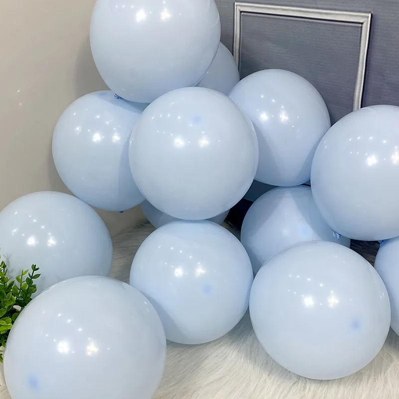 마카롱 컬러 파스텔 캔디 풍선 생일 웨딩 아이 장난감 장식 풍선 헬륨 풍선 베이비 샤워 에어 글로브