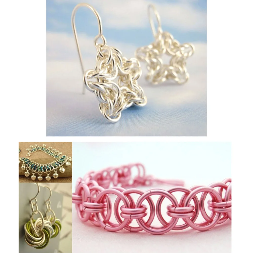 2-10m 0.6/0.8/1.0/1.2/1.5/2/2.5/3mm 알루미늄 와이어 색상 DIY 쥬얼리에 대 한 금속 코드를 그린 결과 액세서리 만들기