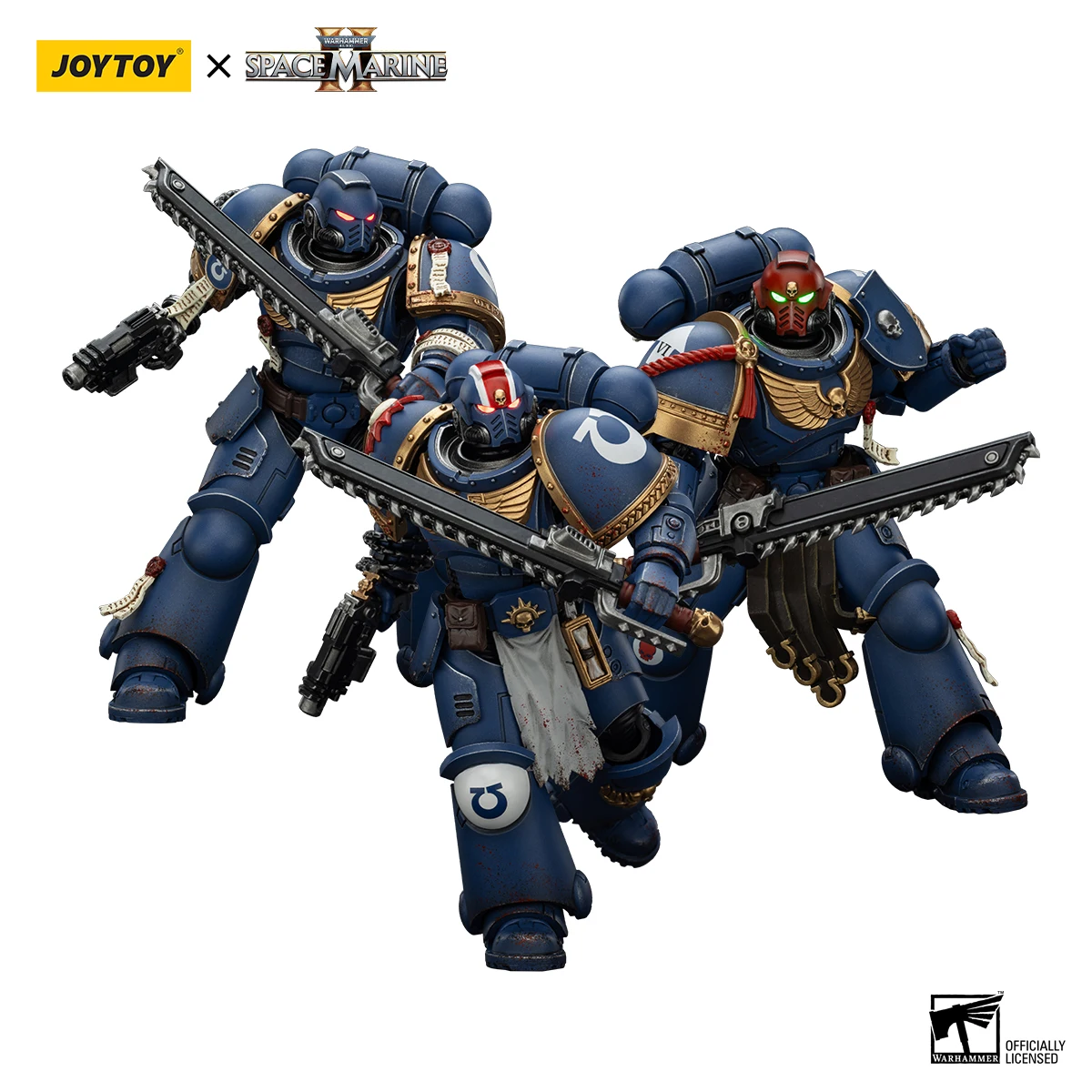 [재고 있음] JOYTOY Warhammer 40K 1/18 액션 피규어 Ultramarines Titus Victrix Guard Guilliman 애니메이션 모델 장난감 선물