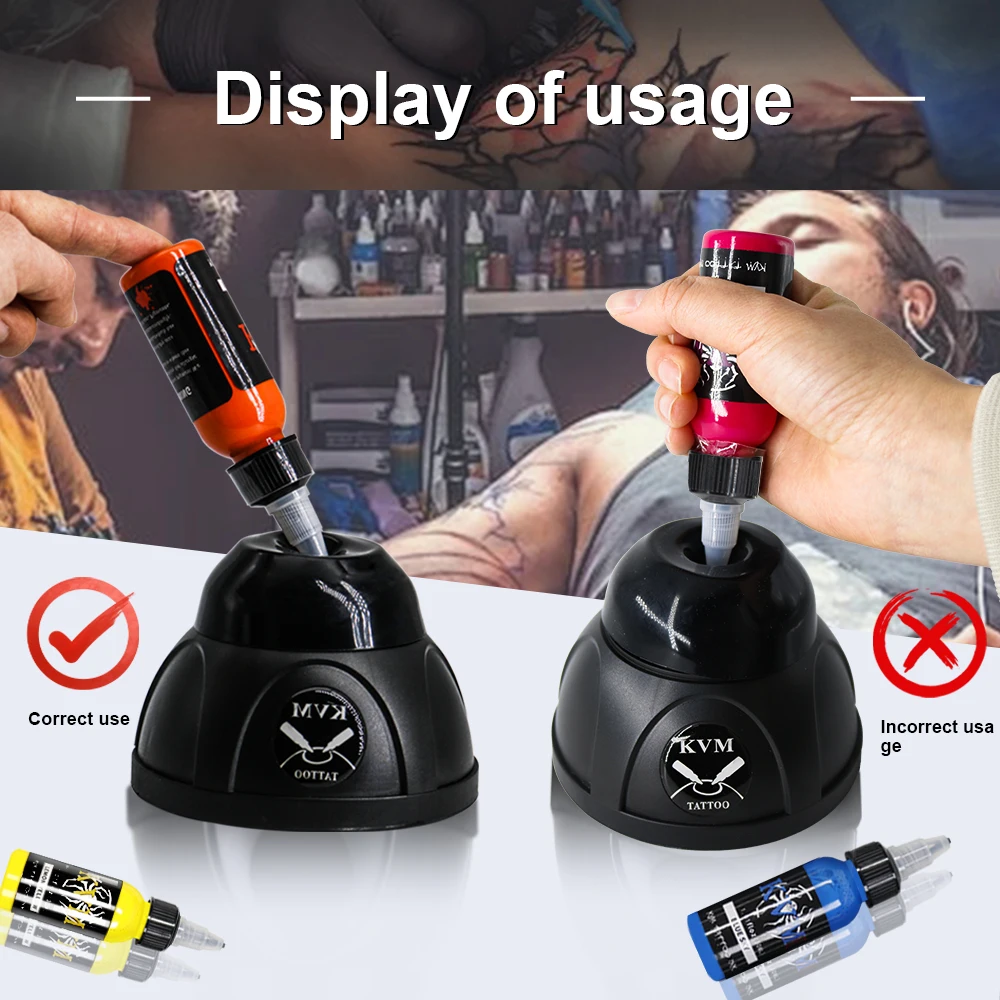 미니 소용돌이 셰이커 문신 잉크 네일 폴리쉬 혼합 셰이커 7000RPM 소용돌이 믹서 미끄럼 방지베이스 문신 잉크 교반기 문신 용품