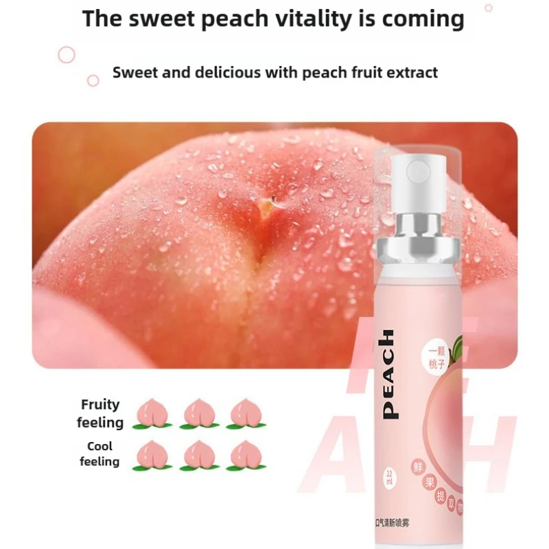 20ml 오래 지속되는 구강 청결제 스프레이 과일향 구강 스프레이 구취 제거 휴대용 구취 제거 상쾌한 구강 관리 도매