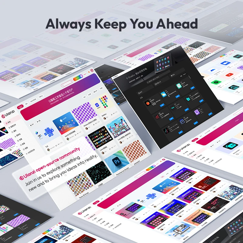 게임/사무실/생방송/콘텐츠 제작을 위한 Ulanzi D200 제작 콘솔 및 스튜디오 컨트롤러 Youtube Tiktok