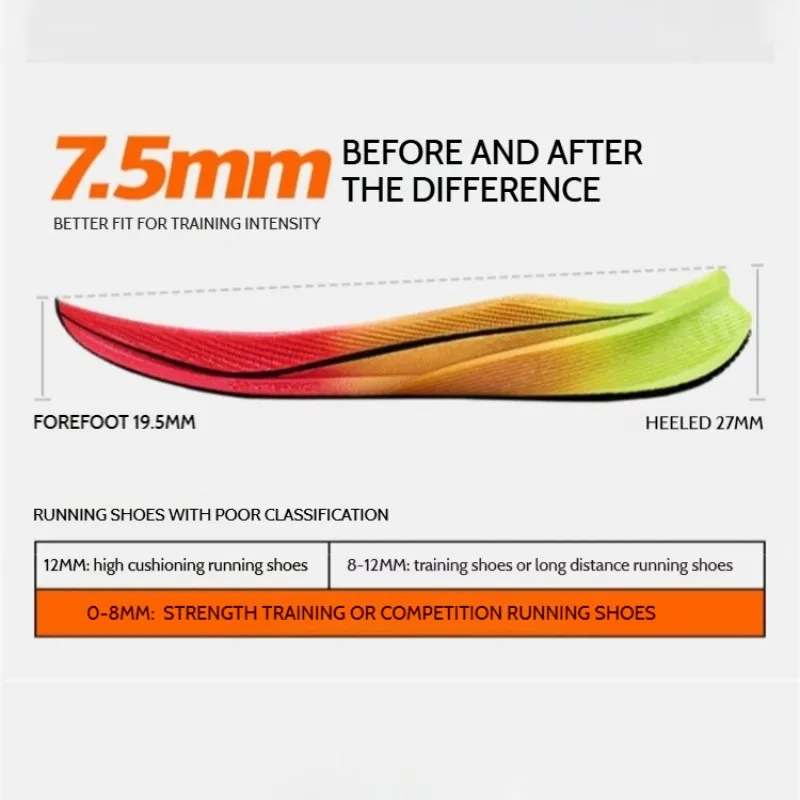 Xtep 2000km 3.0 남성용 운동화 2025 봄 운동화 쿠션 트레이닝 조깅 내마모성 경량 875119110032