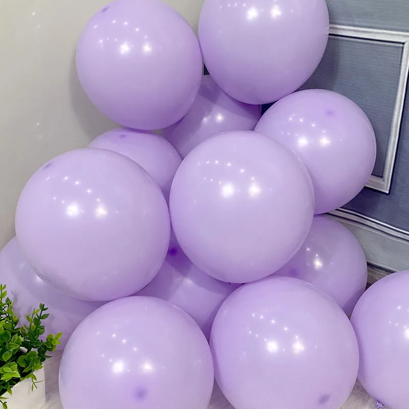 마카롱 컬러 파스텔 캔디 풍선 생일 웨딩 아이 장난감 장식 풍선 헬륨 풍선 베이비 샤워 에어 글로브