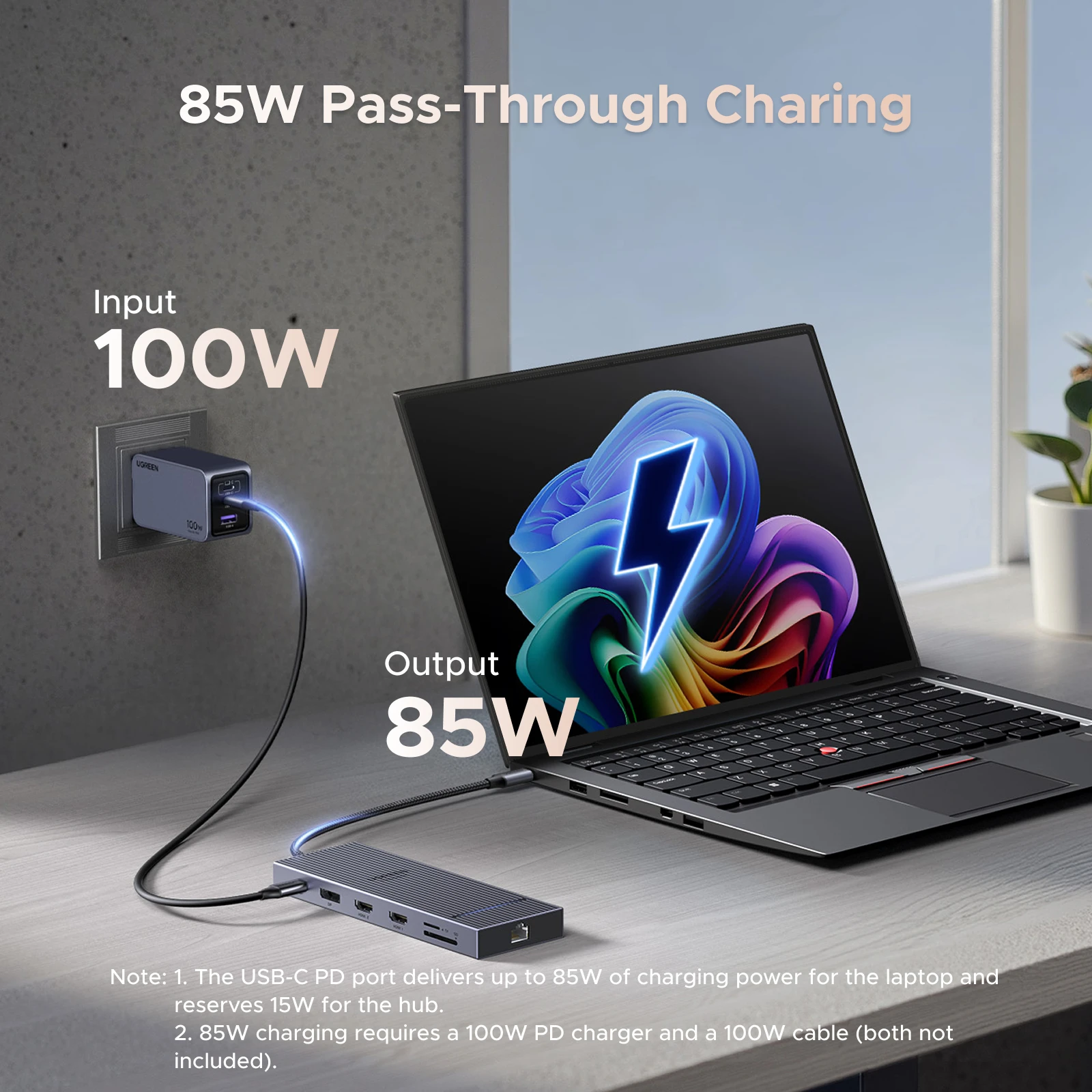 UGREEN 12-in-1 USB 허브 Type-C to 2HDMI 4K120Hz DP USB3.2 10Gbps SD/TF RJ45 PD100W 맥북 델 HP 노트북 액세서리 도킹 스테이션