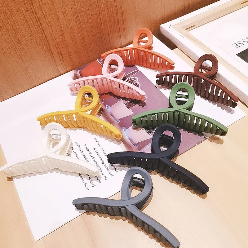 바레트 패션 여성 아크릴 머리 발톱 클립 헤어 액세서리 헤어핀 숙녀 헤어 그립 모자를 쓰고 있죠 소녀 장식품 크랩 밴드