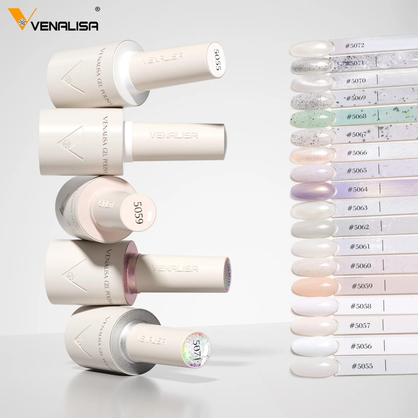 VENALISA 10ml 네일 젤 폴리쉬 뉴 포뮬러 비건 HEMA TPO 프리 반투명 젤리 누드 젤 폴리쉬 컬러 풀 한 바니시 세미 퍼머넌트