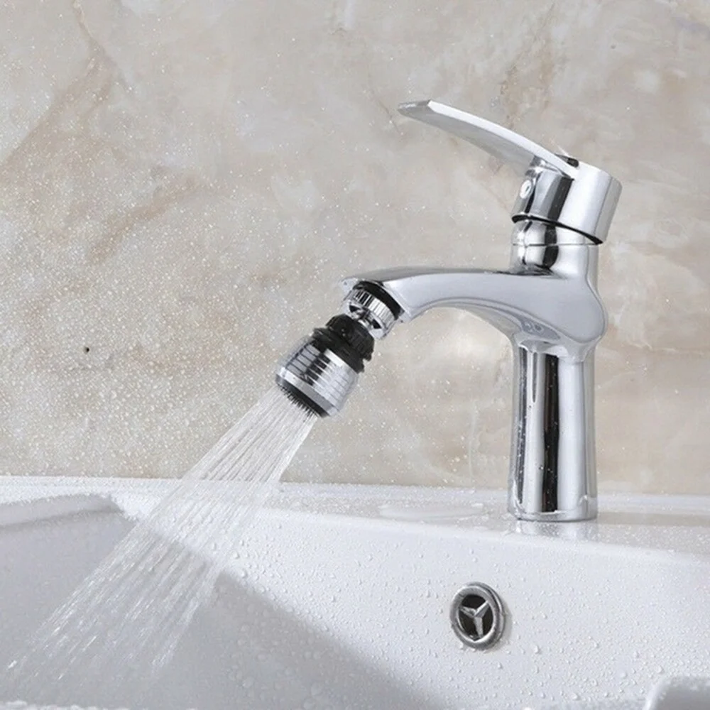 360 ° 학위 회전 주방 수도꼭지 통풍기 샤워 탭 노즐 디퓨저 스프레이 물 절약 헤드 필터 노즐 탭 커넥터 버블 러