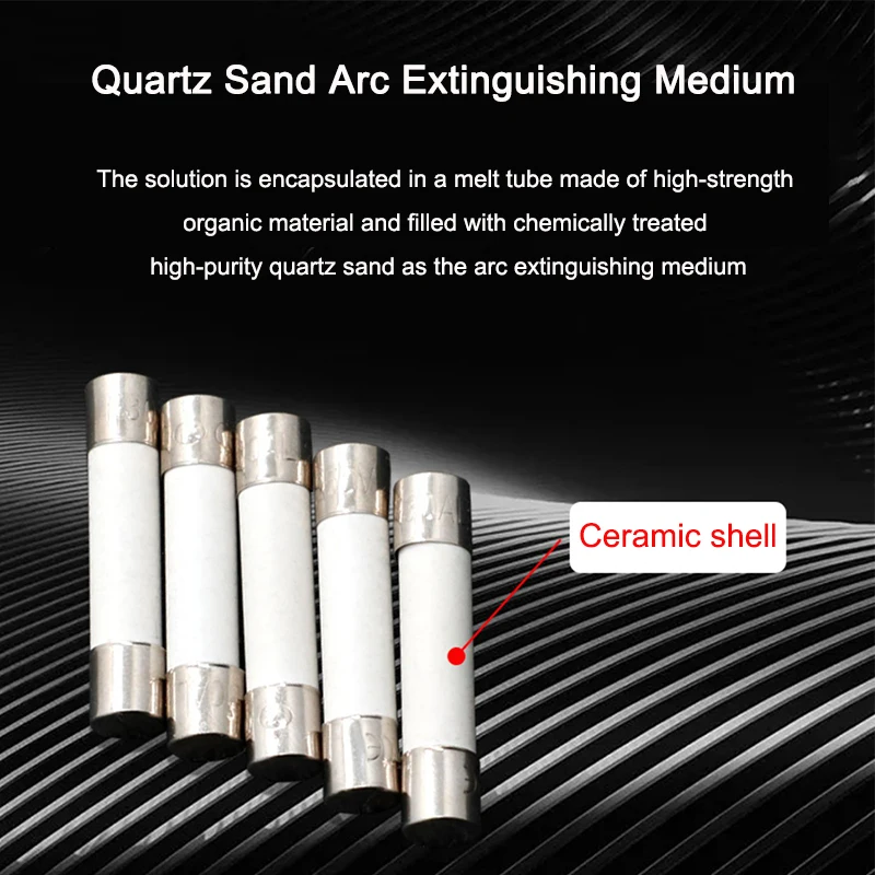 20PCS 5x20 6x30mm 세라믹 유리 퓨즈 250V 0.2A 0.5A 1A 2A 3A 5A 6A 8A 10A 15A 5*20 6*30 멀티 미터 퓨즈 자동 보험 튜브