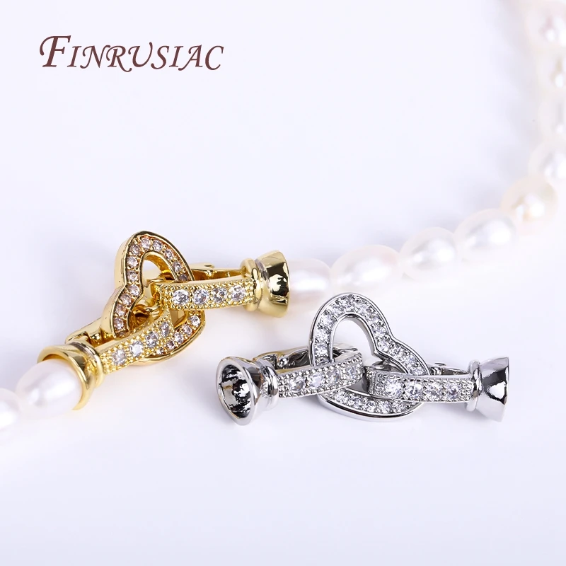 18K 금도금 커넥터 클래스프 팔찌 목걸이 제작용, 쥬얼리 DIY 액세서리용 클래스프, 엔드 클래스프