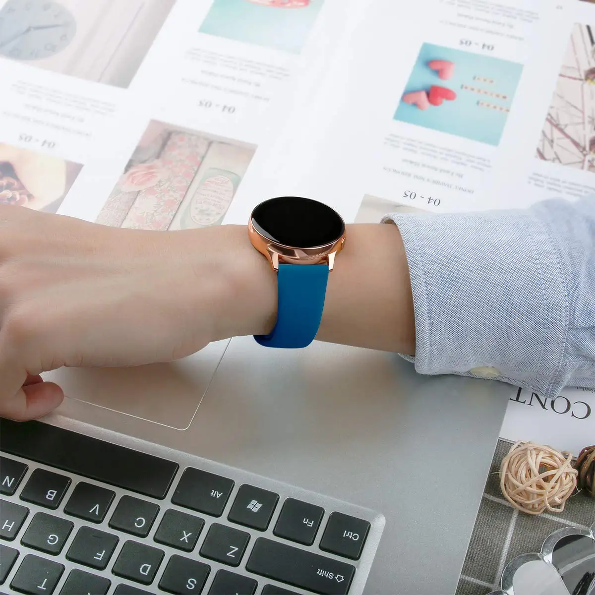 Amazfit GTS 3/2/2e/GTS2 Mini/GTR 42mm/47mm/bip/GTR 3 Pro/2/2e 스포츠 팔찌 용 20mm 22mm 실리콘 밴드 화웨이 시계 스트랩 용