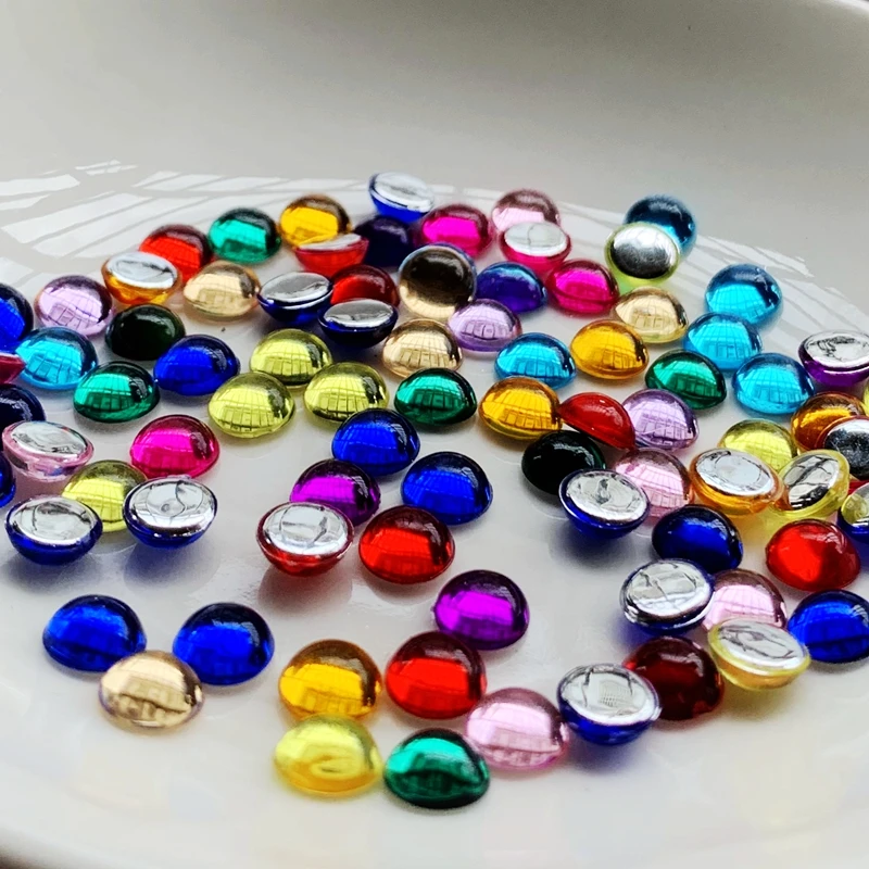 11 가지 색상 4mm & 5mm & 6mm & 8mm & 10mm & 12mm & 14mm & 20mm 아크릴 플랫 백 네일 아트 휴대 전화 장식 보석 액세서리 만들기 title=11 가지 색상 4mm & 5mm & 6mm & 8mm & 10mm & 12mm & 14mm & 20mm 아크릴 플랫 백 네일 아트 휴대 전화 장식 보석 액세서리 만들기 